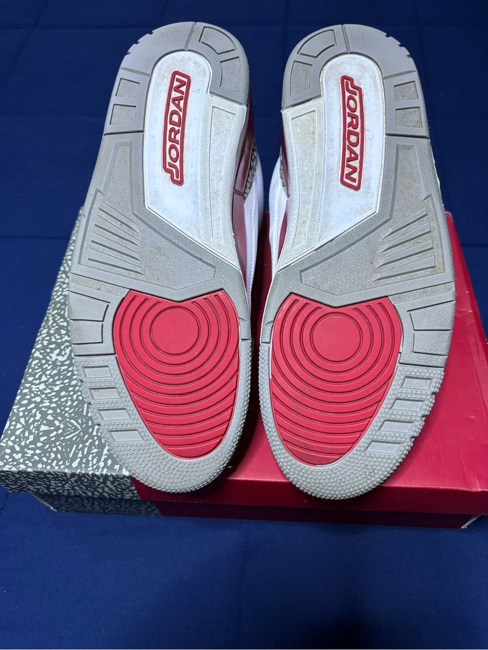 Jordan 3 Retro Cardinal Red 2022 Size 13